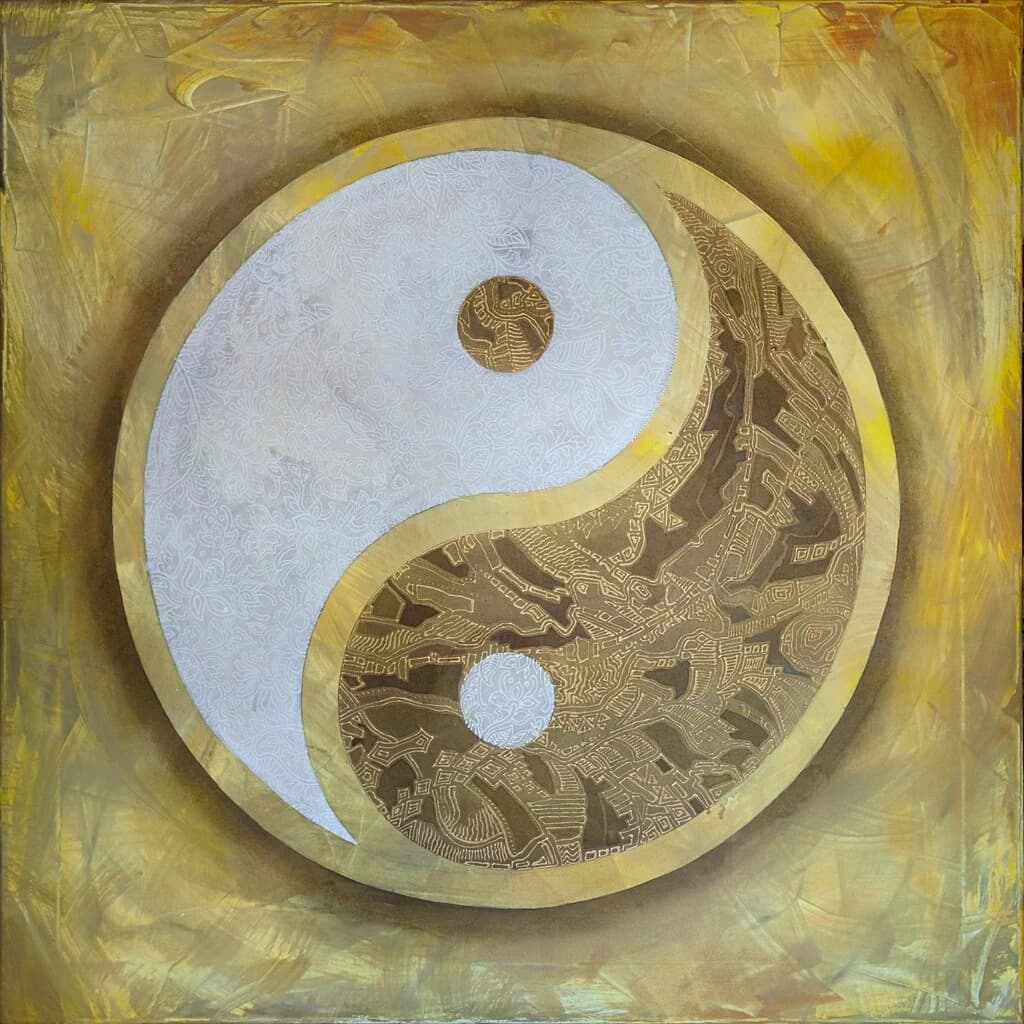 Yin yang symbol